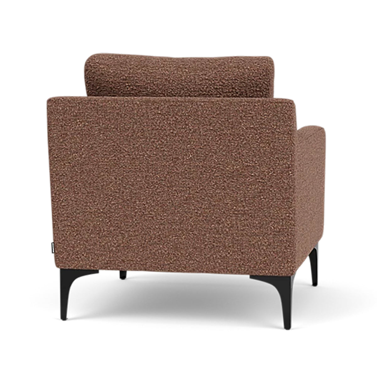 Astha Boucle Armchair - Modern Velvet Accent Chair for Living Room, Bedroom & Office - Soft Upholstered Lounge Chair with Solid Wood Legs - Stylish Home Decor for Cozy Reading Nook & Relaxation