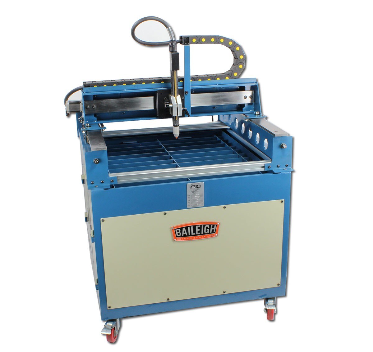 Baileigh Industrial BA9 1006637 PT-22 Plasma Cutting Table for Metal Fabrication | Heavy Duty CNC Plasma Cutter for DIY Projects and Metal Workshops