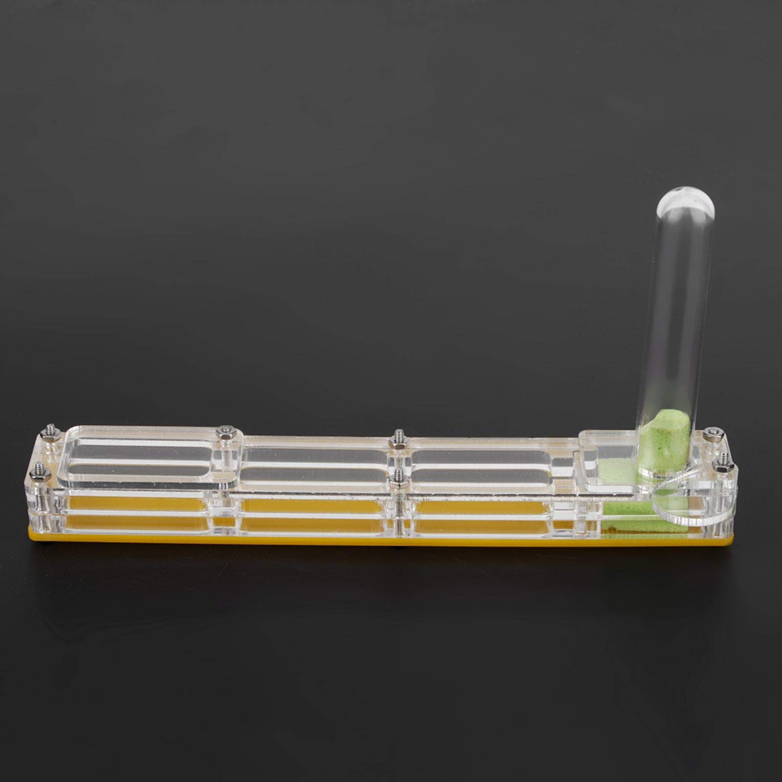 Easy to Install Formicarium Ant Farm with Water Tower - Educational Breeding Box for Kids, Decorative Display Ornament (Yellow Nest) - Perfect for Classroom Science Projects & Home Learning Activities