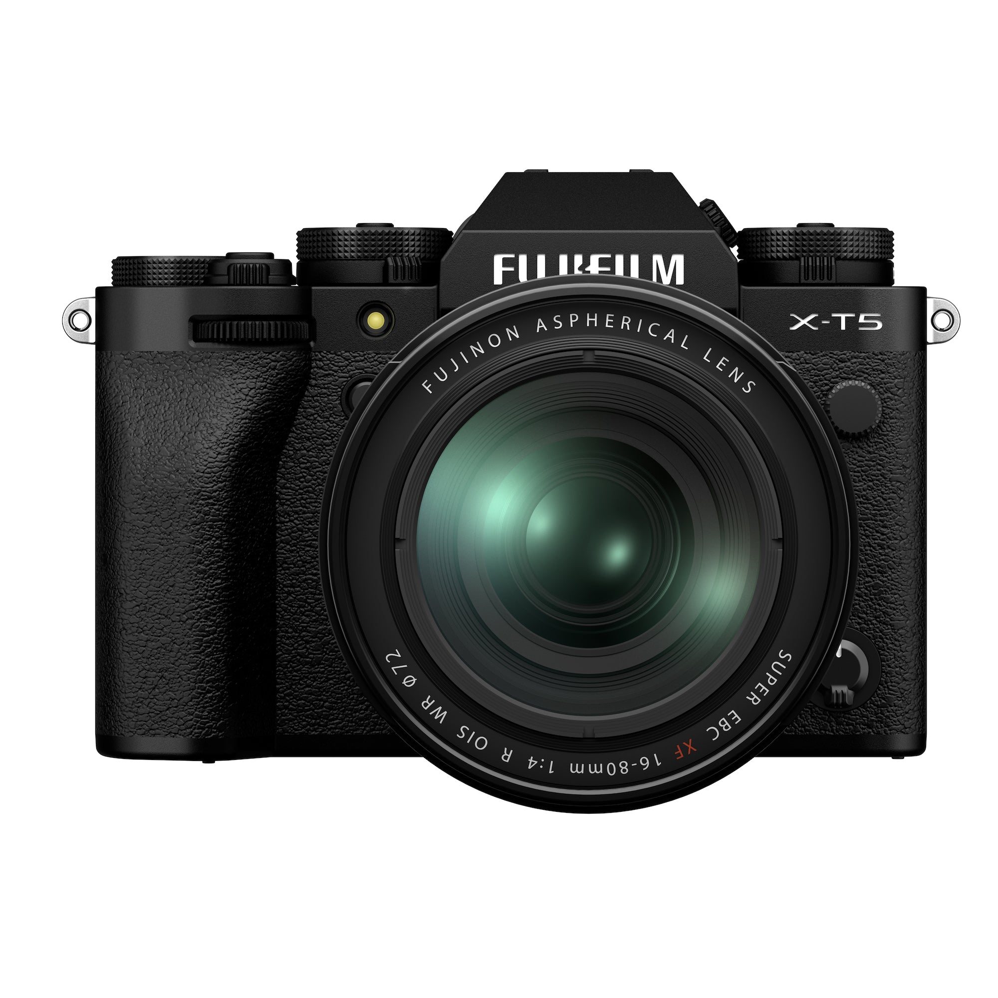 Fujifilm X-T5 Mirrorless Digital Camera with XF 16-80mm f/4 R OIS WR Lens (Black) - Professional Photography, Travel & Vlogging Kit for Content Creators