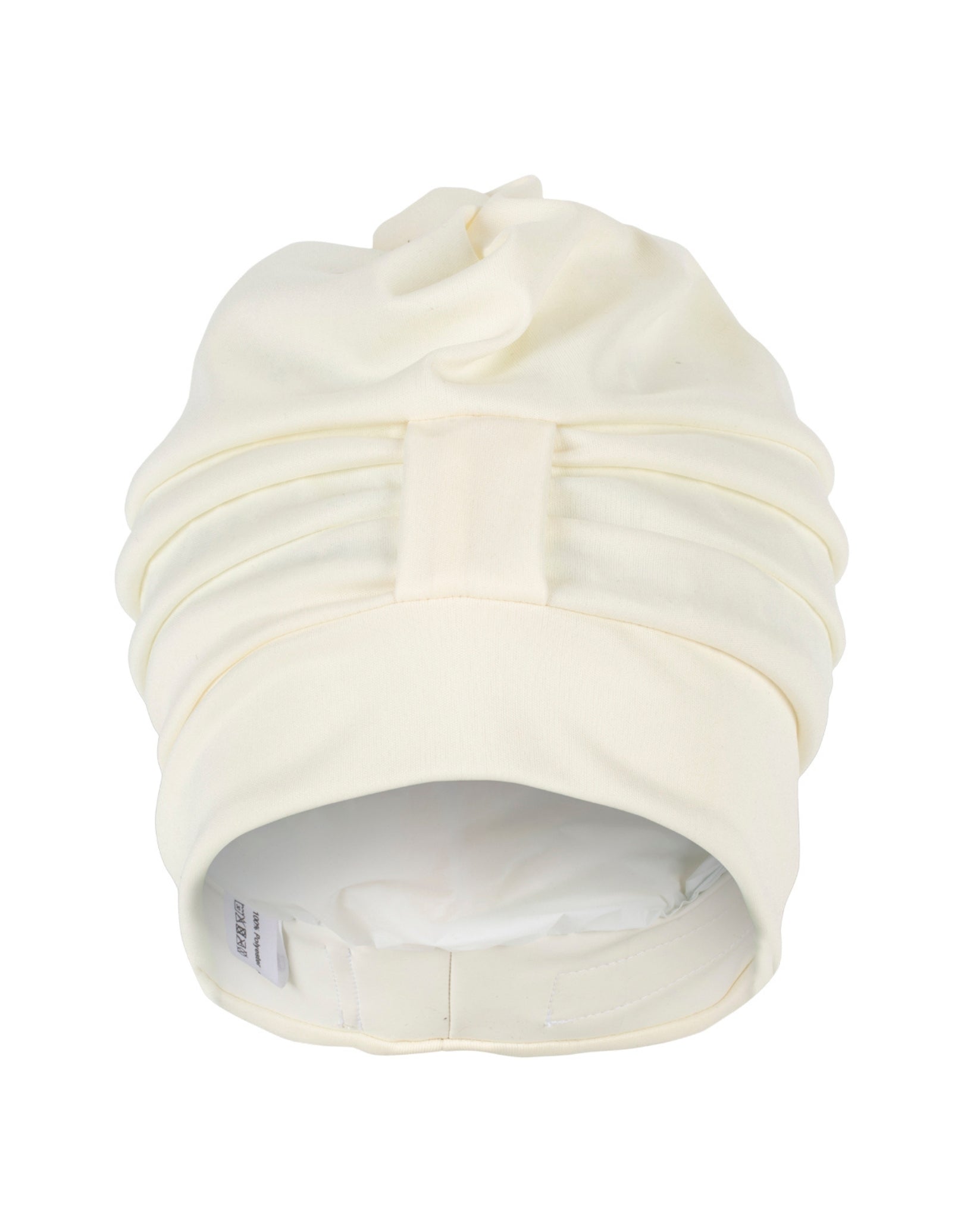 Waterproof Draped Fabric Swim Cap for Women & Men - Comfortable Silicone Swimming Cap for Pool, Beach & Competition - Long Hair Protection & Secure Fit