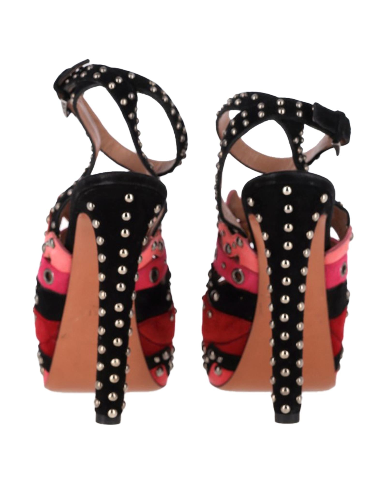Trendy Alaa Platform Sandals with Studs - Women's Fashion Shoes for Summer Outfits & Beach Vacations