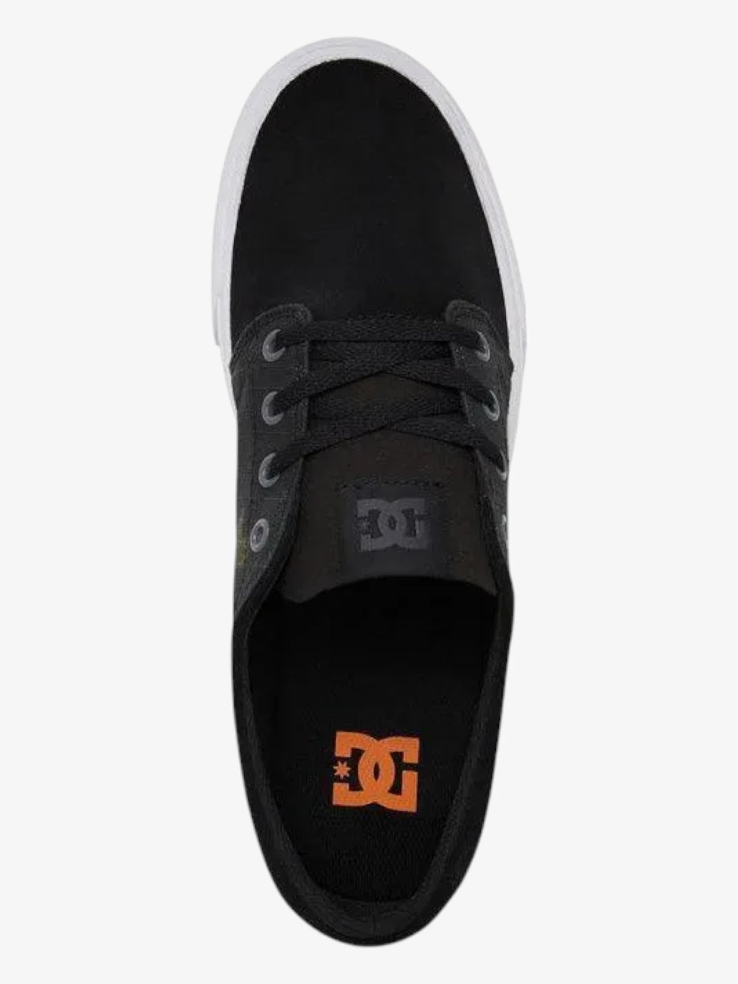 DC Trase SD Sneakers - Black Camouflage | Men's Skate Shoes for Streetwear & Casual Wear