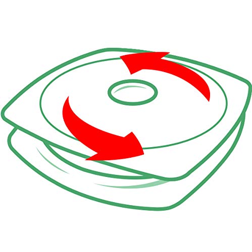 Leakproof Adult Lunch Plate - BPA-Free, Durable & Spill-Proof Dishware for Office, Travel & Home Use - Elegant Rose Design (One Size)