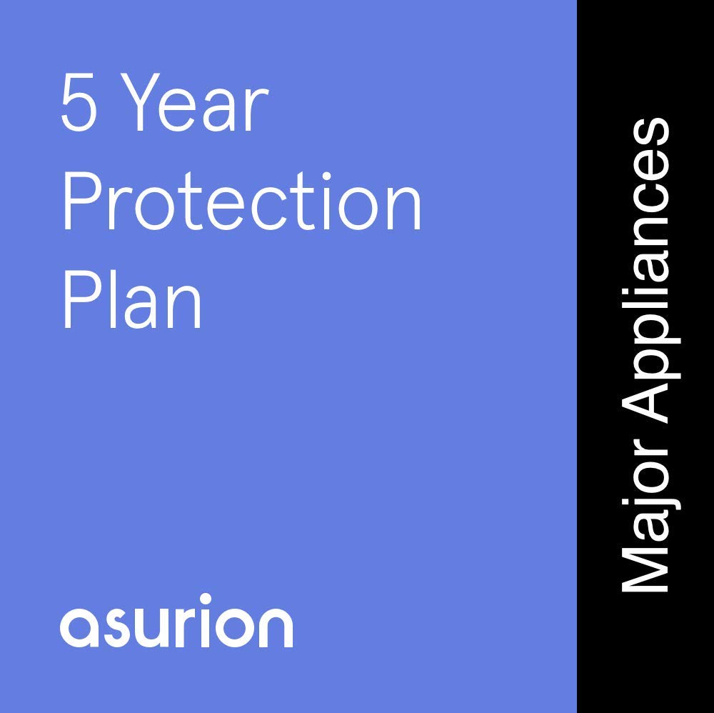 ASURION 5-Year Major Appliance Protection Plan ($500-$599.99) - Extended Warranty for Refrigerators, Washers & Dryers - Home Appliance Coverage for Peace of Mind