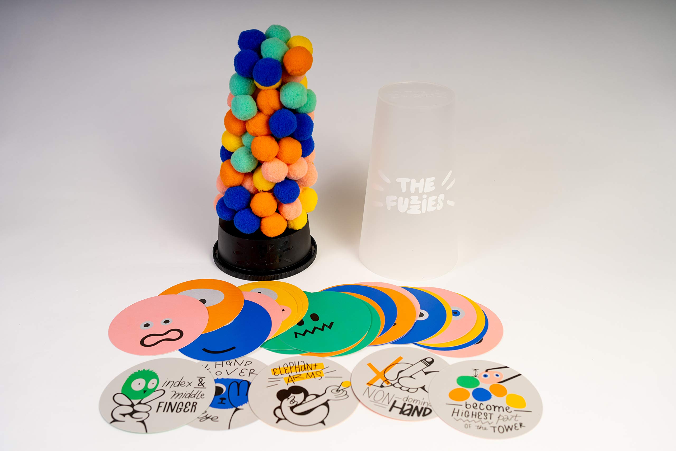 CMYK The Fuzzies - Gravity Defying Squishy Stacking Game for Kids & Adults | Fun Family Board Game for Parties, Classrooms & Stress Relief
