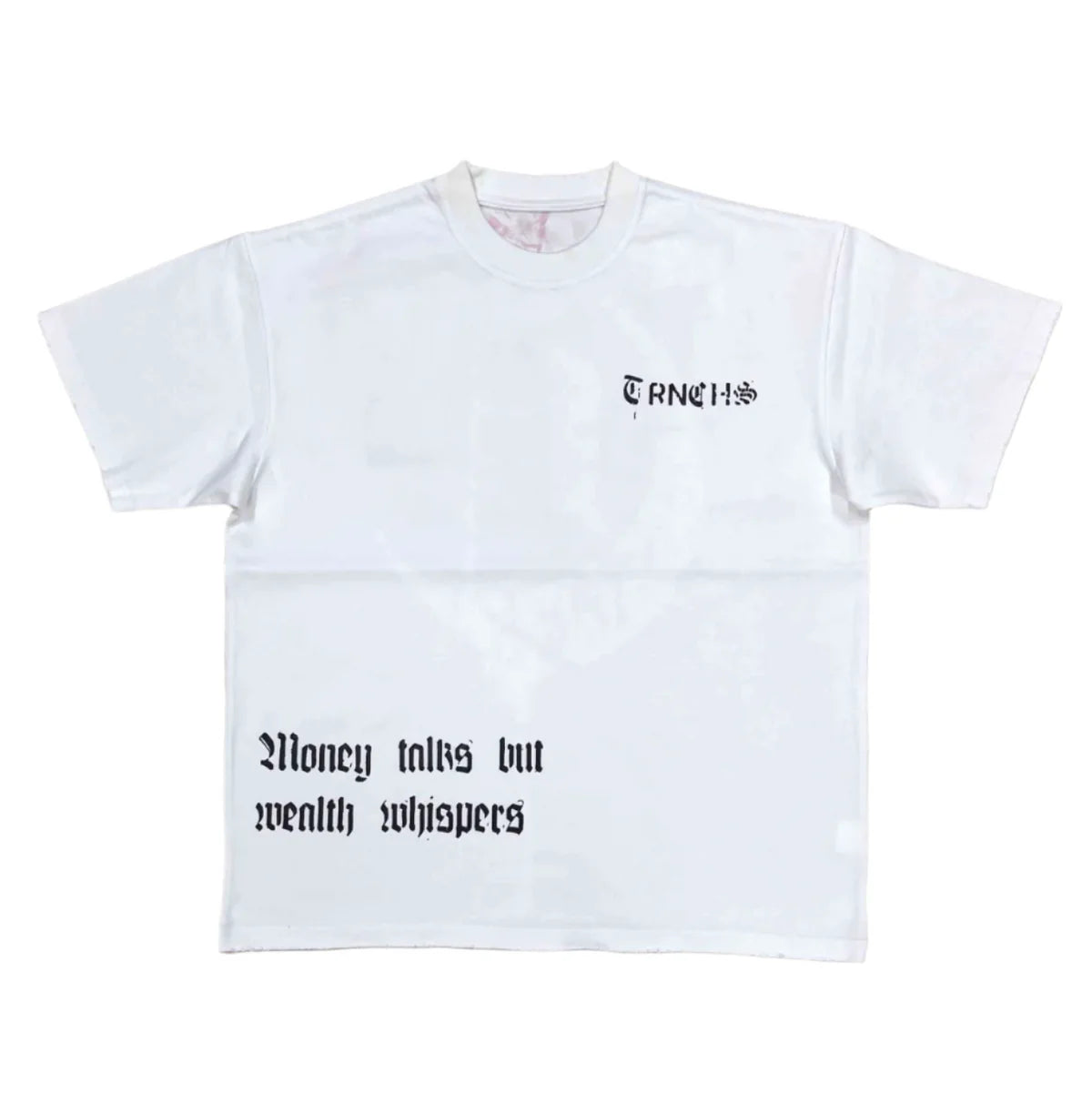 Money Talks White T-Shirt - Trendy Graphic Tee for Men & Women - Casual Streetwear for Everyday Wear & Outings