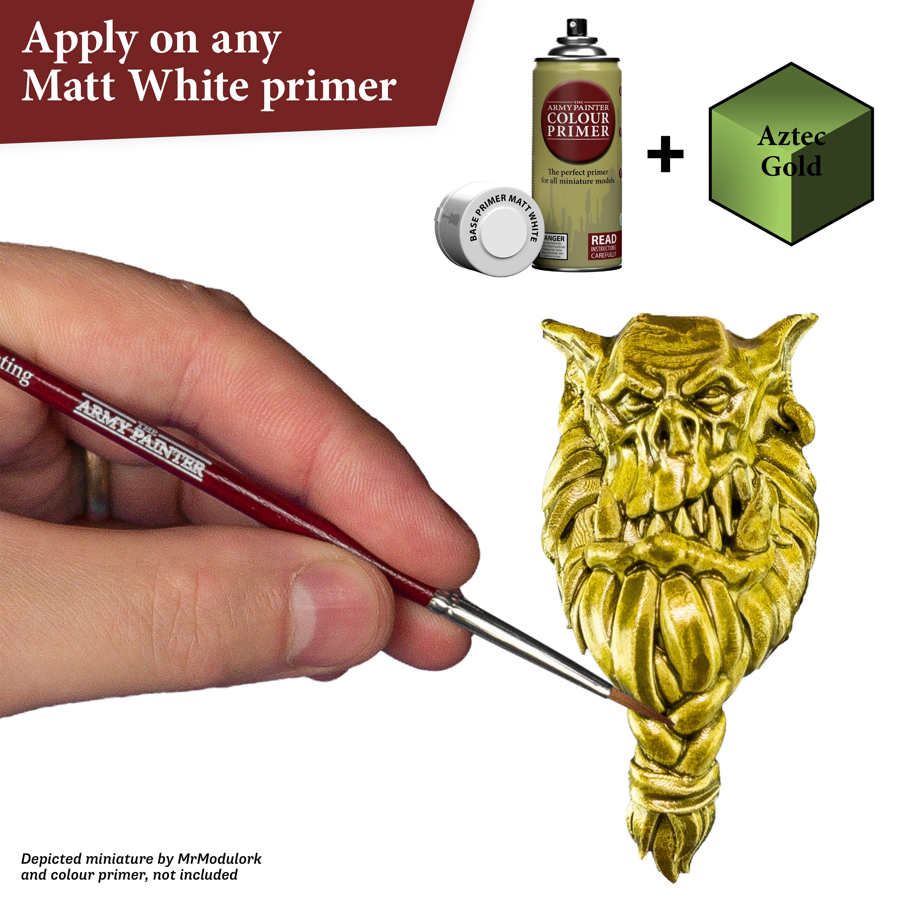 Speedpaint: Aztec Gold - Premium Acrylic Paint for Miniatures & Models - Perfect for Warhammer, D&D, and Tabletop Gaming