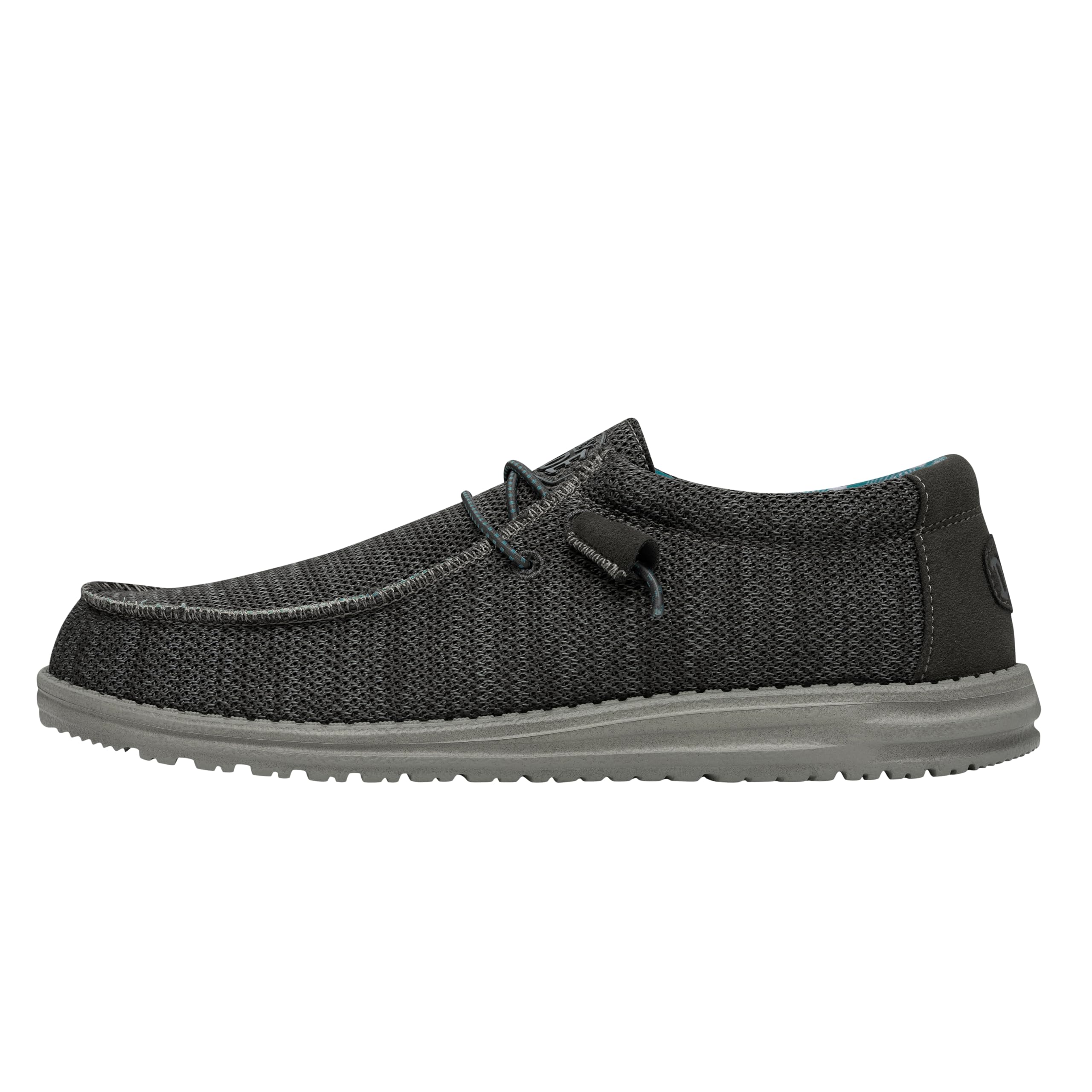 Hey Dude Men's Wally Sox Lace-Up Loafers - Breathable Comfortable Lightweight Casual Shoes for Men | Perfect for Walking, Travel & Everyday Wear