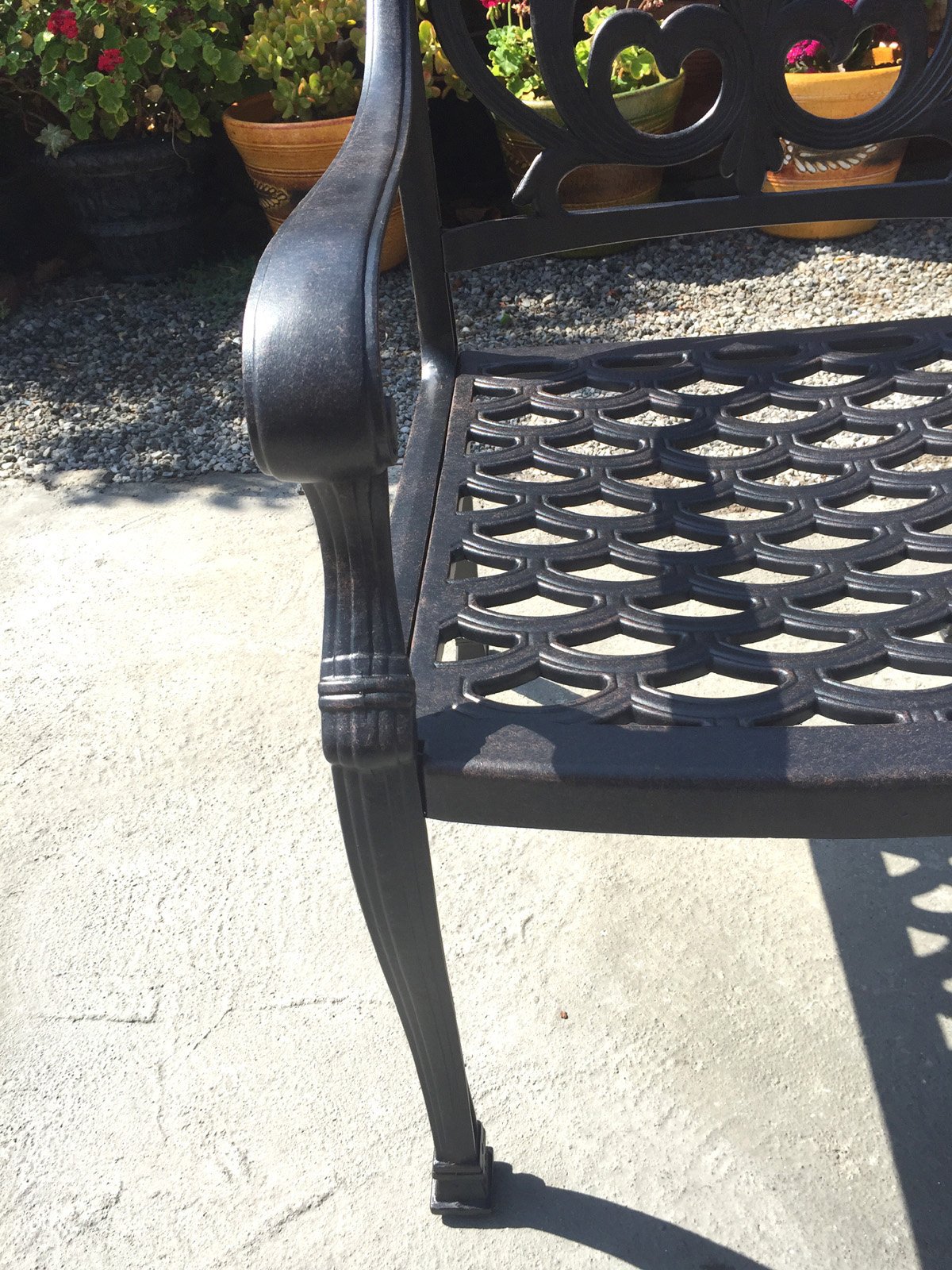 11-Piece Outdoor Dining Set with Flamingo Chairs & 46