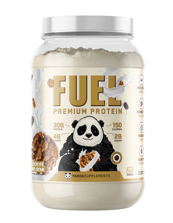 Panda Supplements FUEL Premium Whey Protein Powder for Muscle Growth & Recovery - Ideal for Post-Workout, Weight Loss & Fitness Enthusiasts