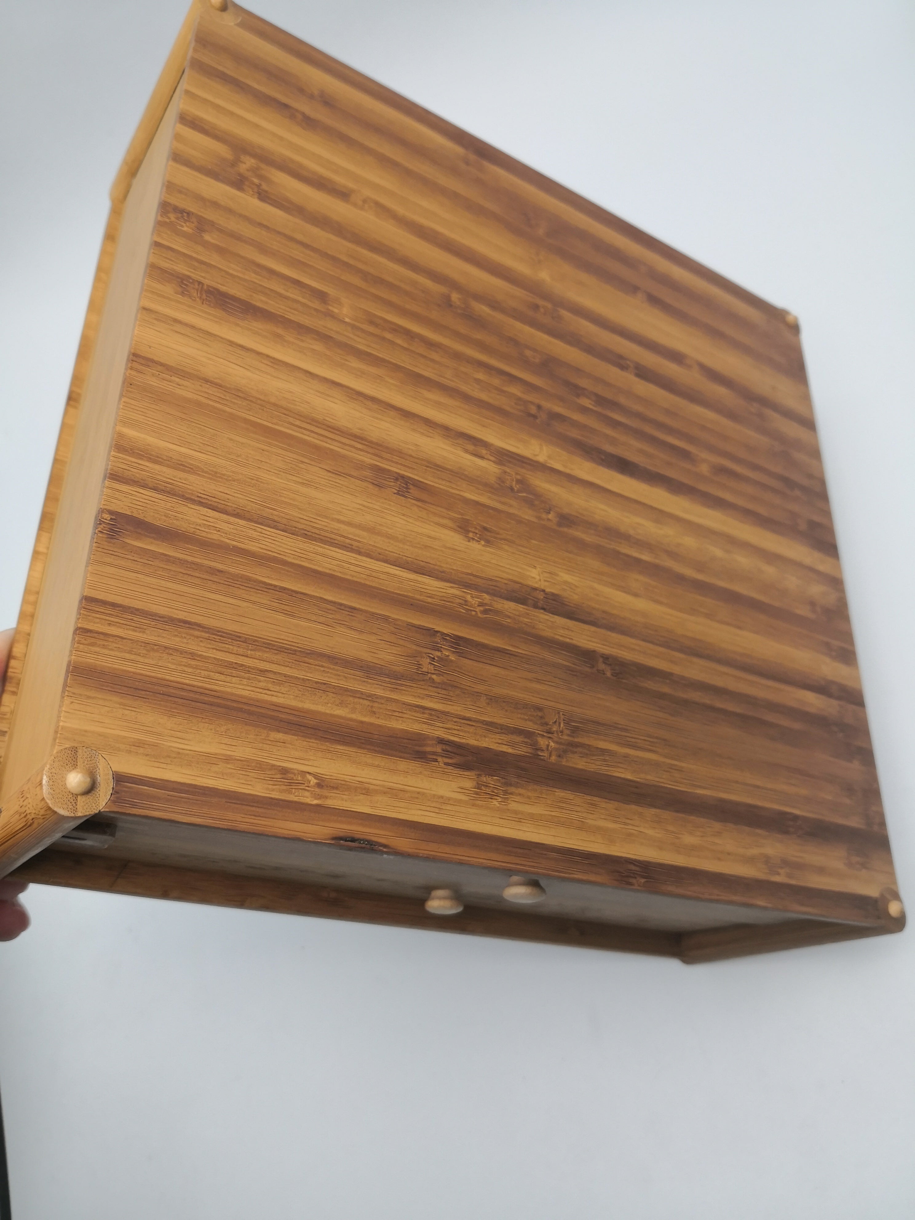 Premium Bamboo Serving Tray for Tea Cakes & Pastries - Elegant Tea Party, Dessert Display & Home Decor Serving Platter