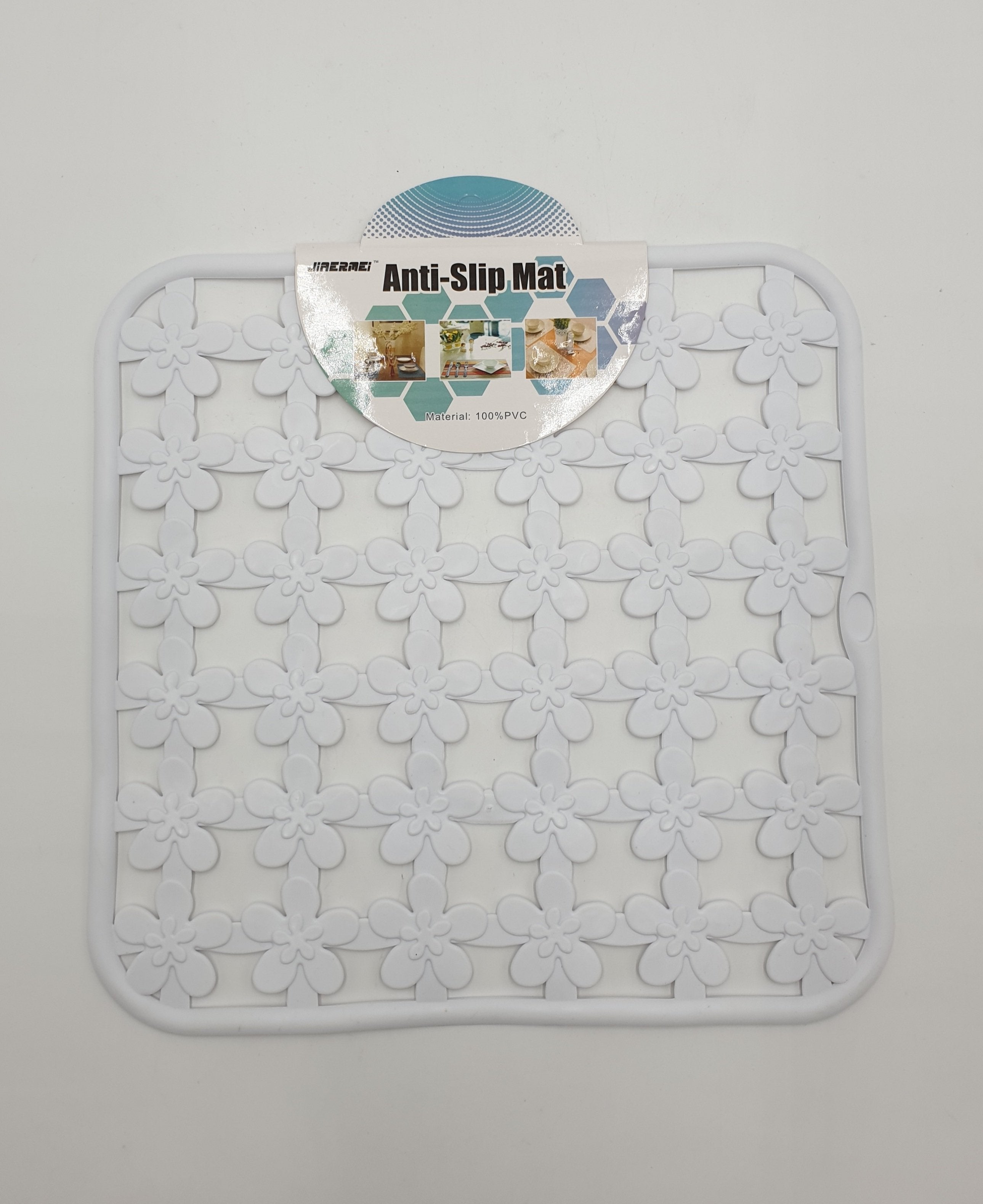 11.75 Inch Square Sink Mat - Non-Slip, Durable Kitchen Sink Liner for Dishes & Utensils - Perfect for Kitchen, RV, and Laundry Room Use