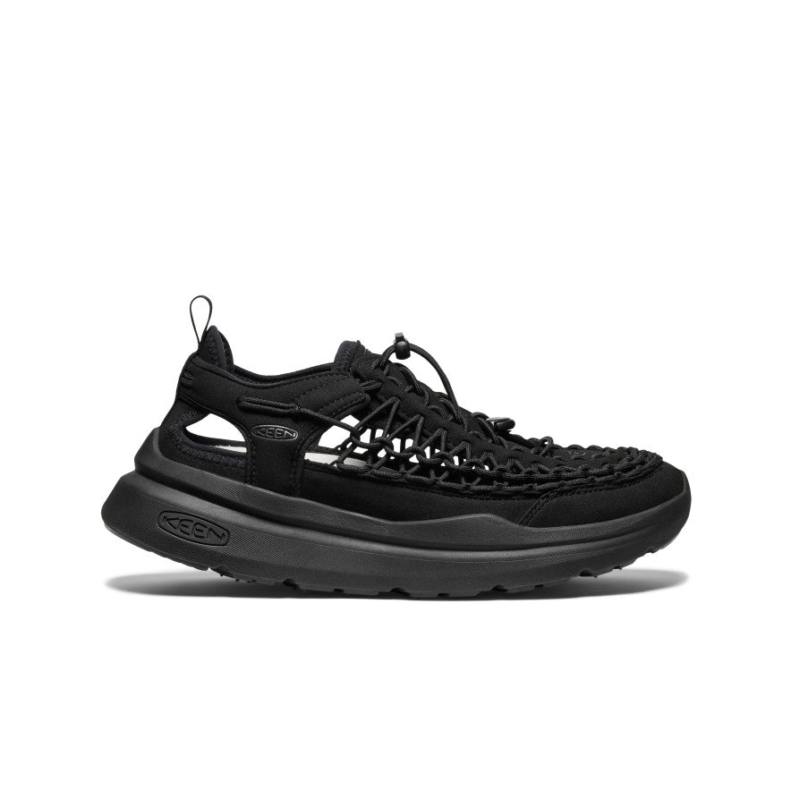 Women's UNEEK WK Sneakers - Black/Black | Comfortable & Stylish Walking Shoes for Women | Perfect for Running, Gym Workouts & Casual Wear