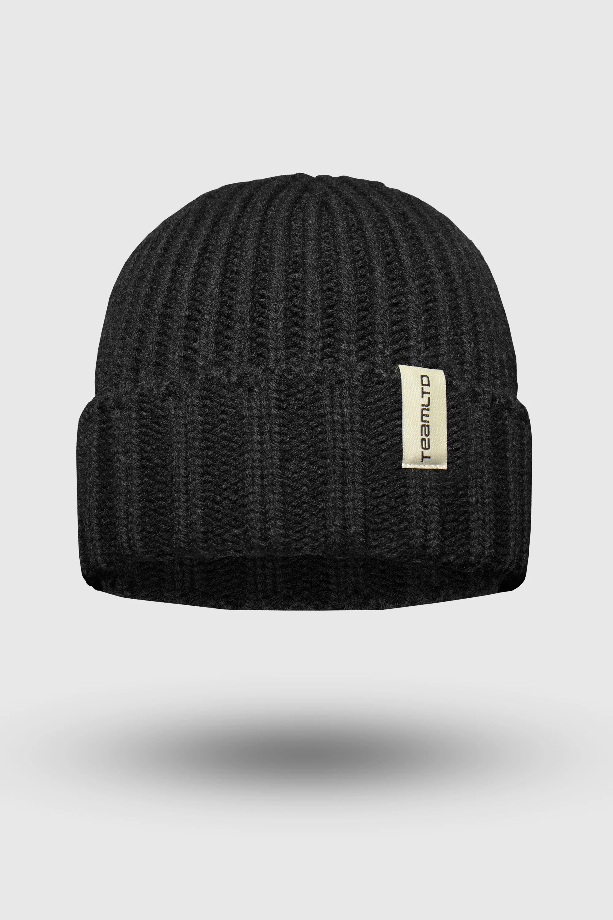 Warm Knit Rib Toque Beanie Hat for Men & Women - Soft Winter Skull Cap in Orange - Perfect for Skiing, Snowboarding & Outdoor Activities
