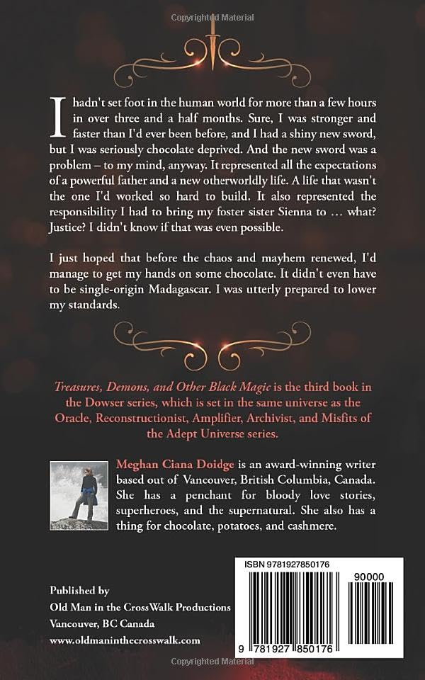 Treasures, Demons, and Other Black Magic - Dowser Series Fantasy Novel | Perfect for Urban Fantasy & Paranormal Romance Readers