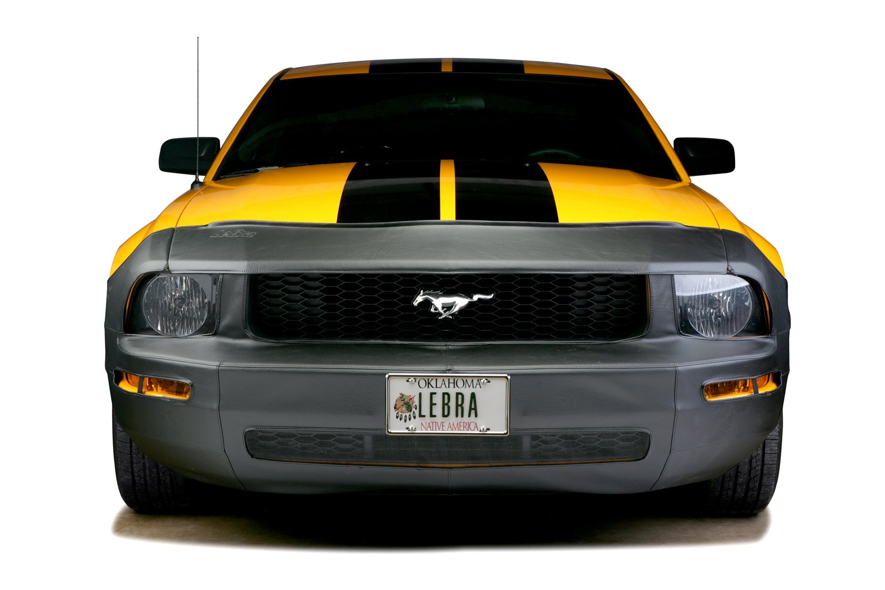 Lebra 2 Piece Front End Cover Black - Car Mask Bra for Mitsubishi Outlander 2010-2013 (Non-Sport Models) | Durable Protection Against Road Debris & Weather | Perfect for Daily Commute, Road Trips & Car Shows