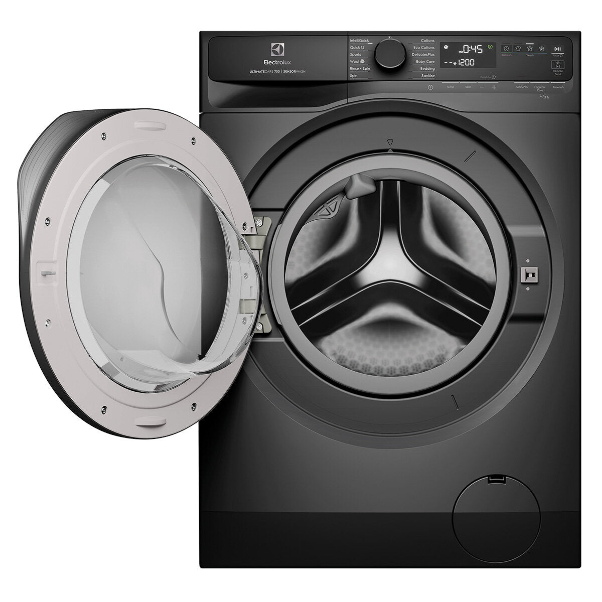 Electrolux 9kg UltimateCare 700 Front Load Washing Machine EWF9043R7SC - Energy Efficient, Quiet & Large Capacity for Family Laundry & Small Spaces