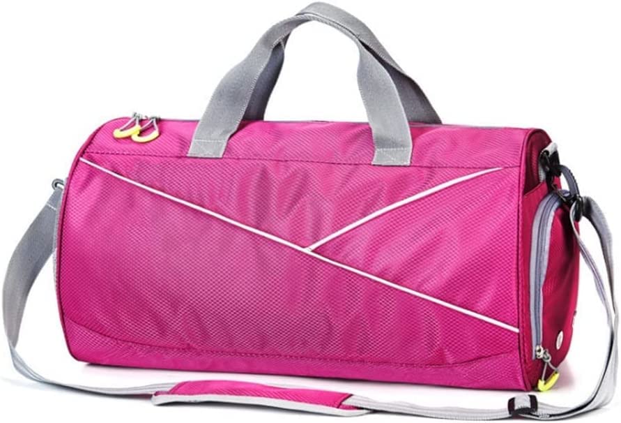 QINERSAW Gym Bag for Women & Men - Sports Fitness Bag with Wet Pocket & Shoe Compartment - Perfect for Workout, Gym, Travel & Outdoor Activities