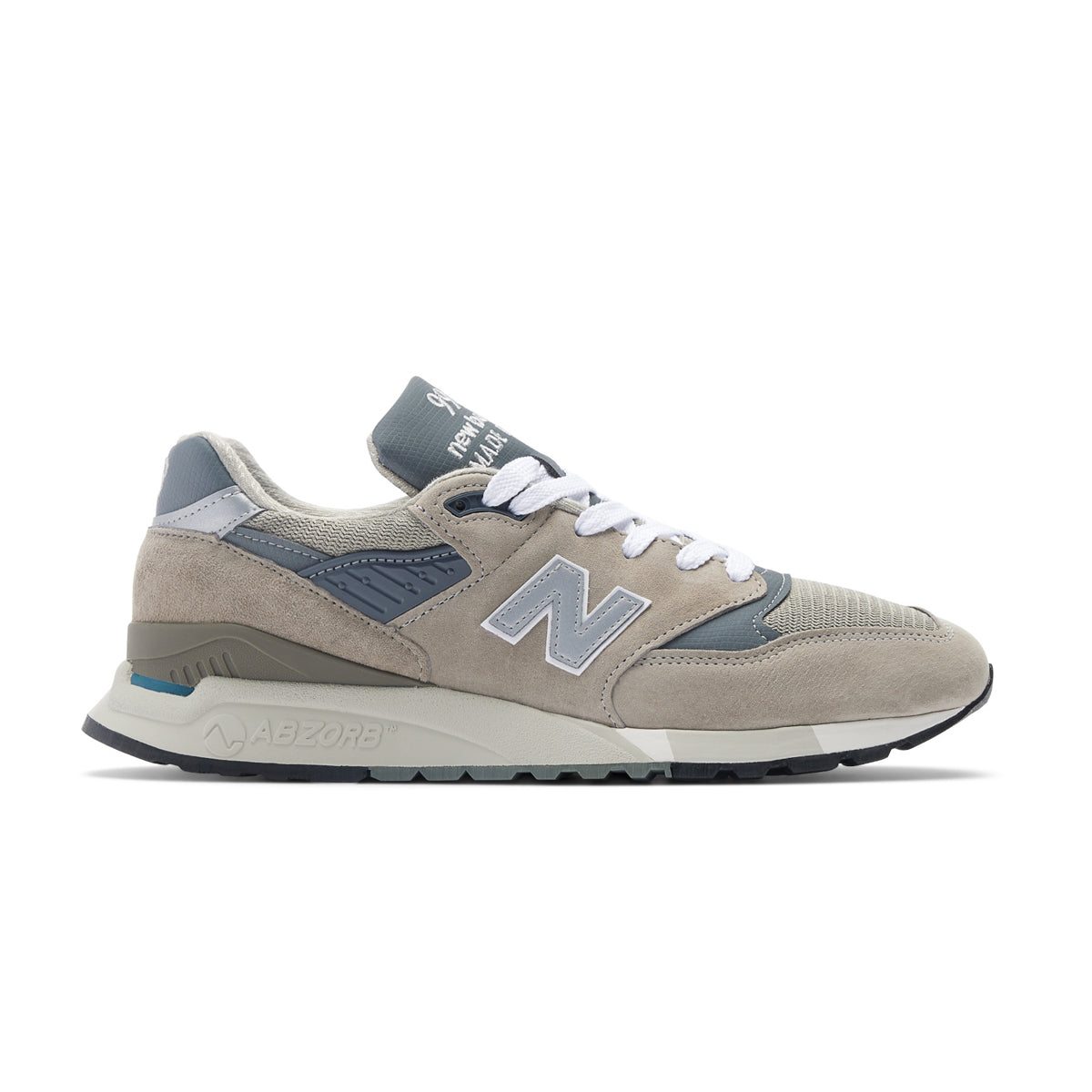 998 Core Grey Running Shoes for Men - Lightweight & Breathable Sneakers for Jogging, Gym Workouts, and Daily Wear in USA