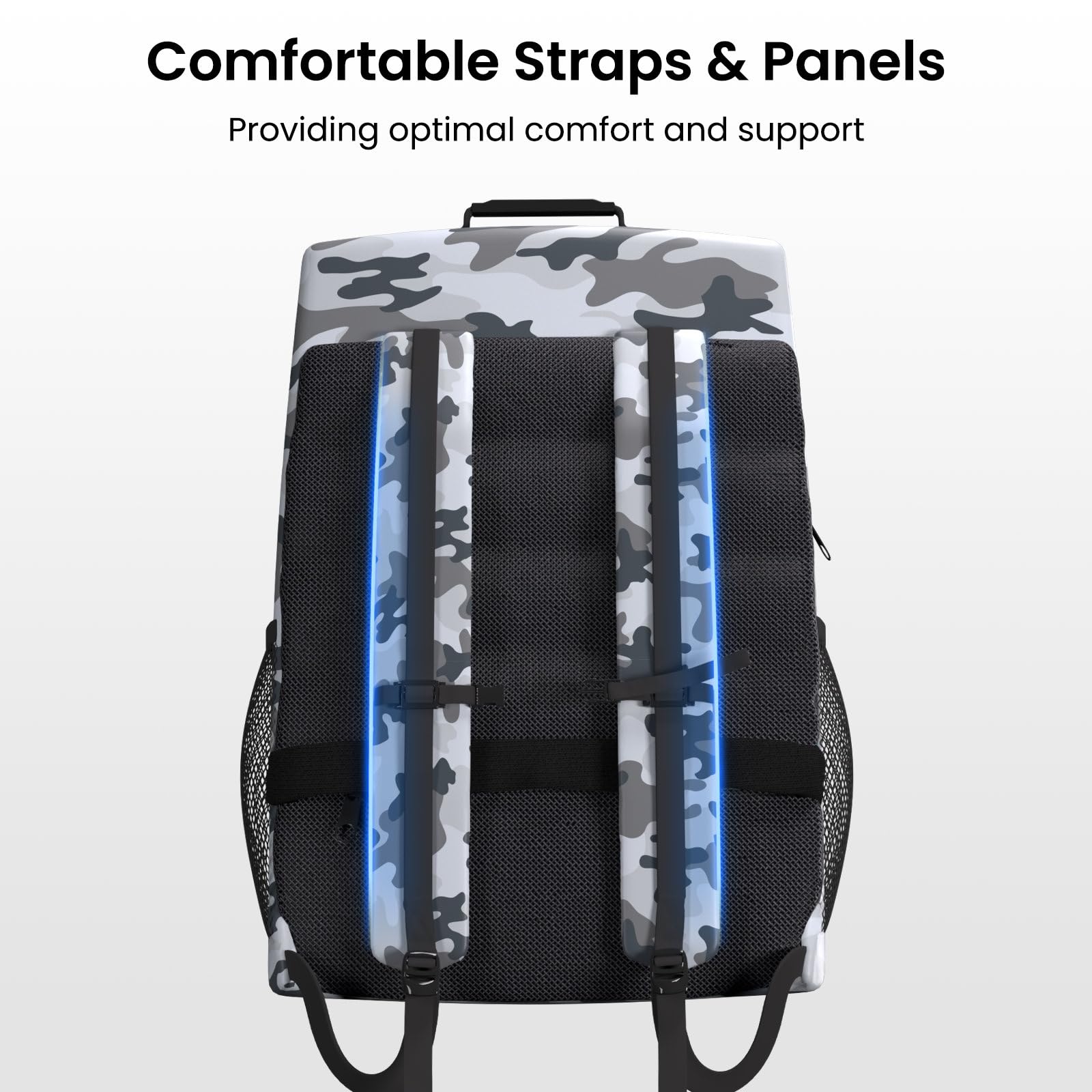 Starlink Gen 2 Hard Travel Case - Waterproof Protective Storage for Standard Actuated V2 Dish Kits | Camo Backpack for Outdoor Camping, Hiking & RV Adventures