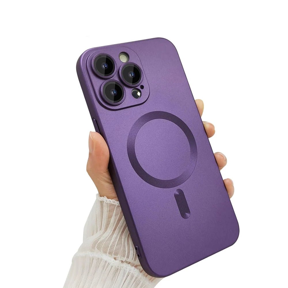 FlexiShield Ultra MagSafe iPhone Case - Shockproof & Anti-Scratch Protective Cover for iPhone 14/13/12 Pro Max - Perfect for Outdoor Activities, Work & Travel