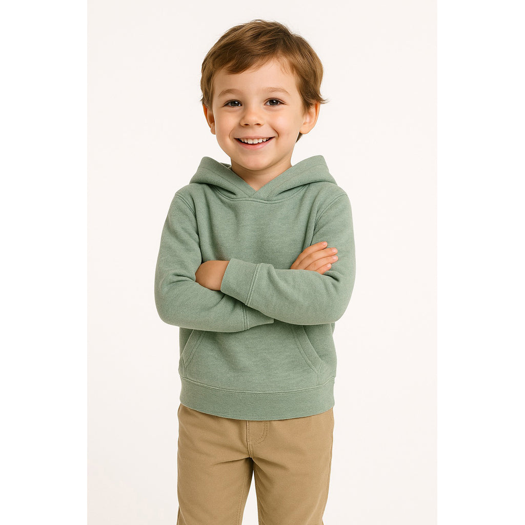Rabbit Skins Toddler Pullover Hoodie - Soft & Cozy Fleece Hooded Sweatshirt for Kids - Perfect for Playdates, Outdoor Adventures & Everyday Wear