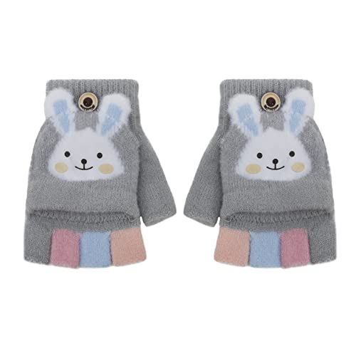 Grey Rabbit-half finger