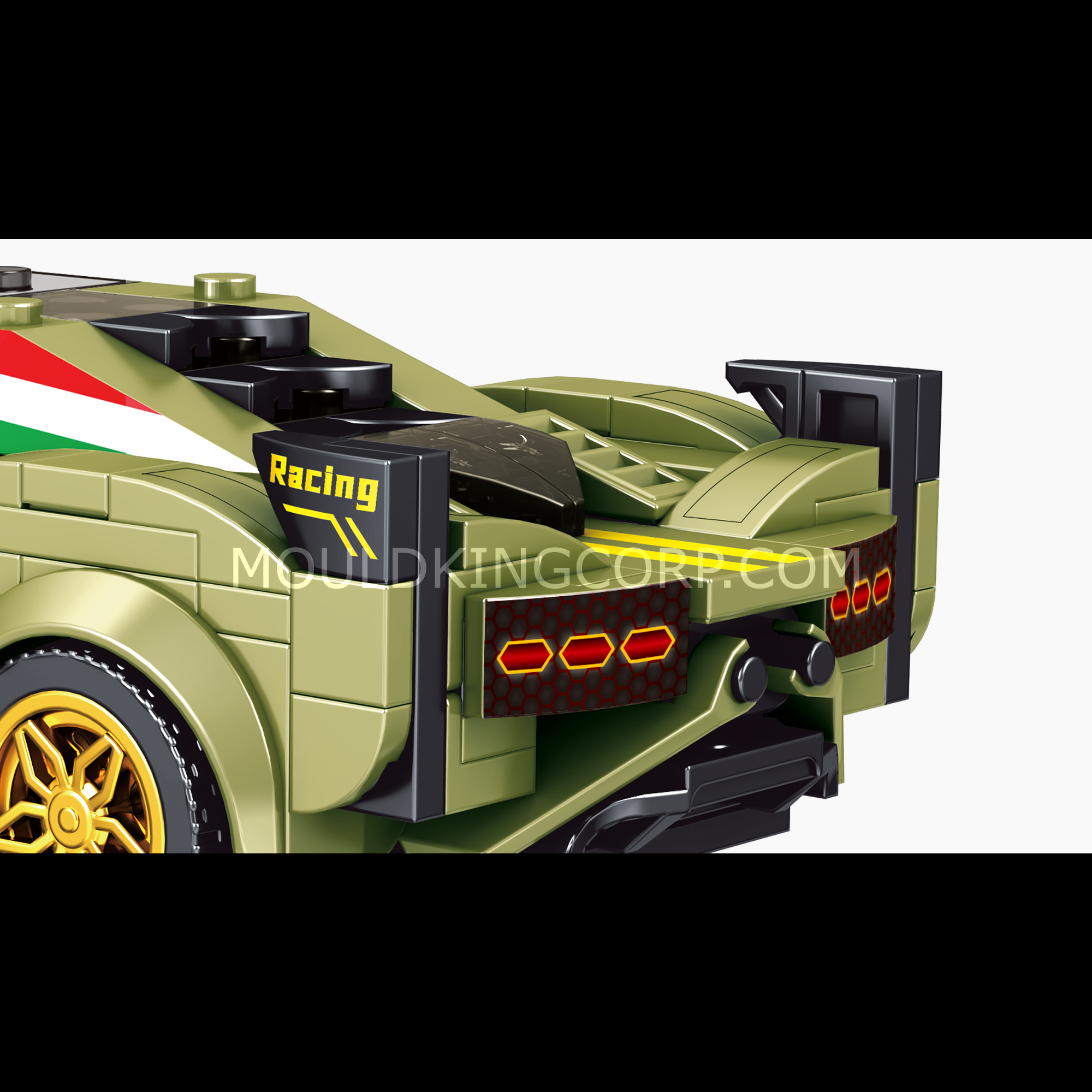 Mould King 27003 Italian Lamborghini Sian Sports Car Building Blocks Set | 333 PCS | STEM Toy for Kids & Adults | Perfect for Birthday Gifts & Home Decoration