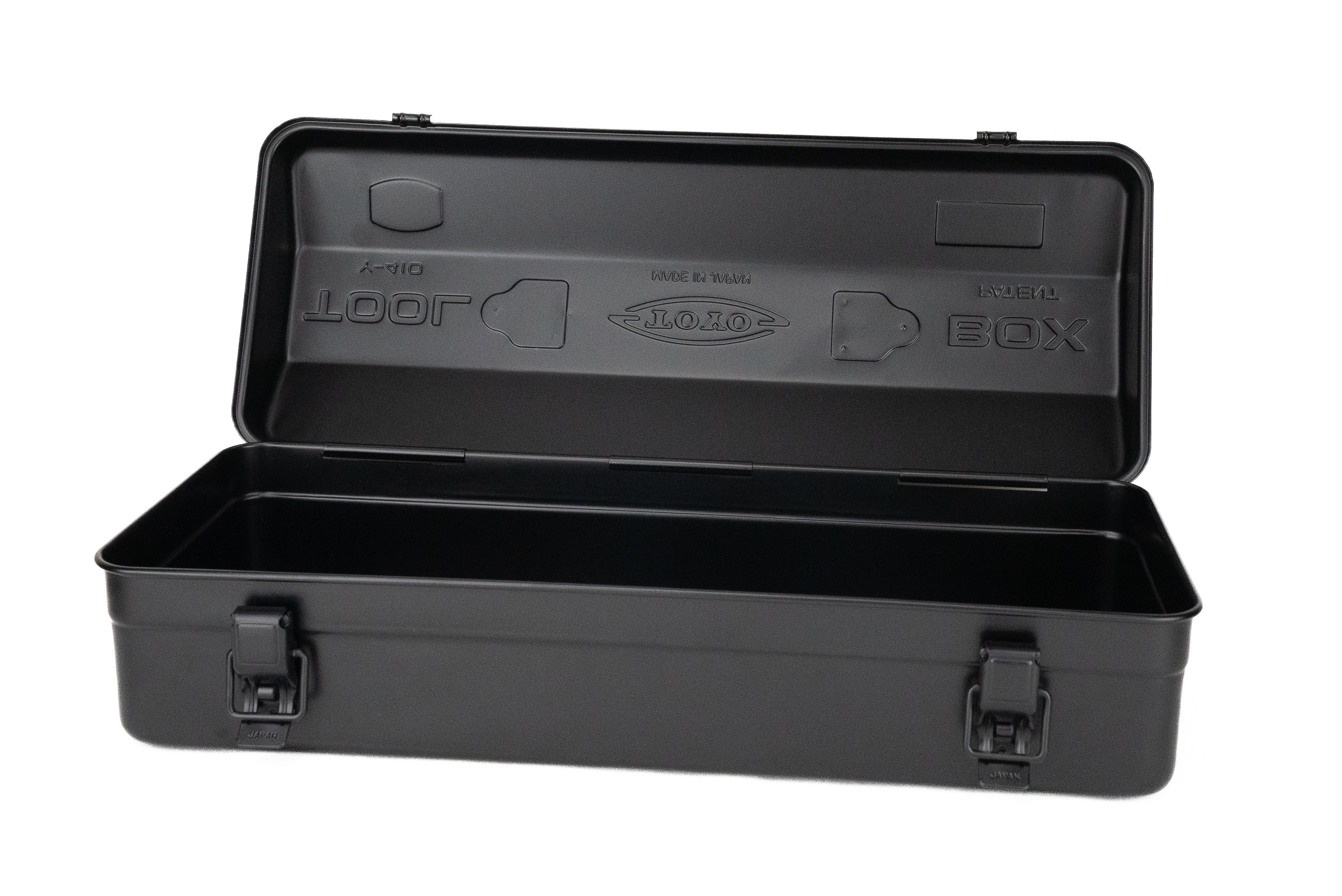 Toyo Y410 Heavy Duty Steel Toolbox - Durable Metal Tool Storage Box for Garage, Workshop & Construction Site Use