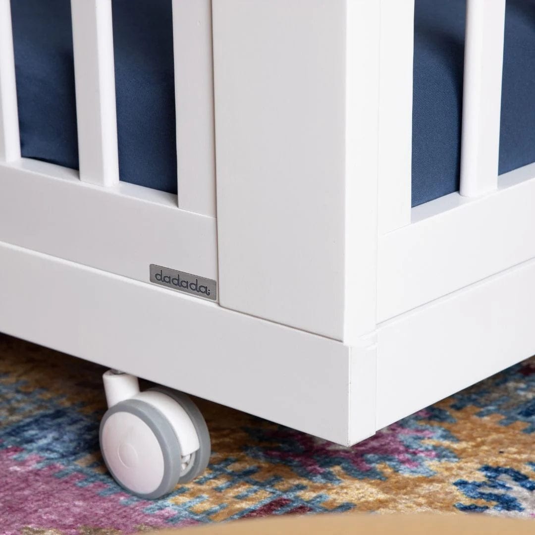 **Dadada Spirit 8-in-1 Convertible Baby Crib – Adjustable Height, Toddler Bed & Daybed – Safe & Stylish Nursery Furniture for Newborns to Teens – Perfect for Small Spaces & Modern Nurseries**