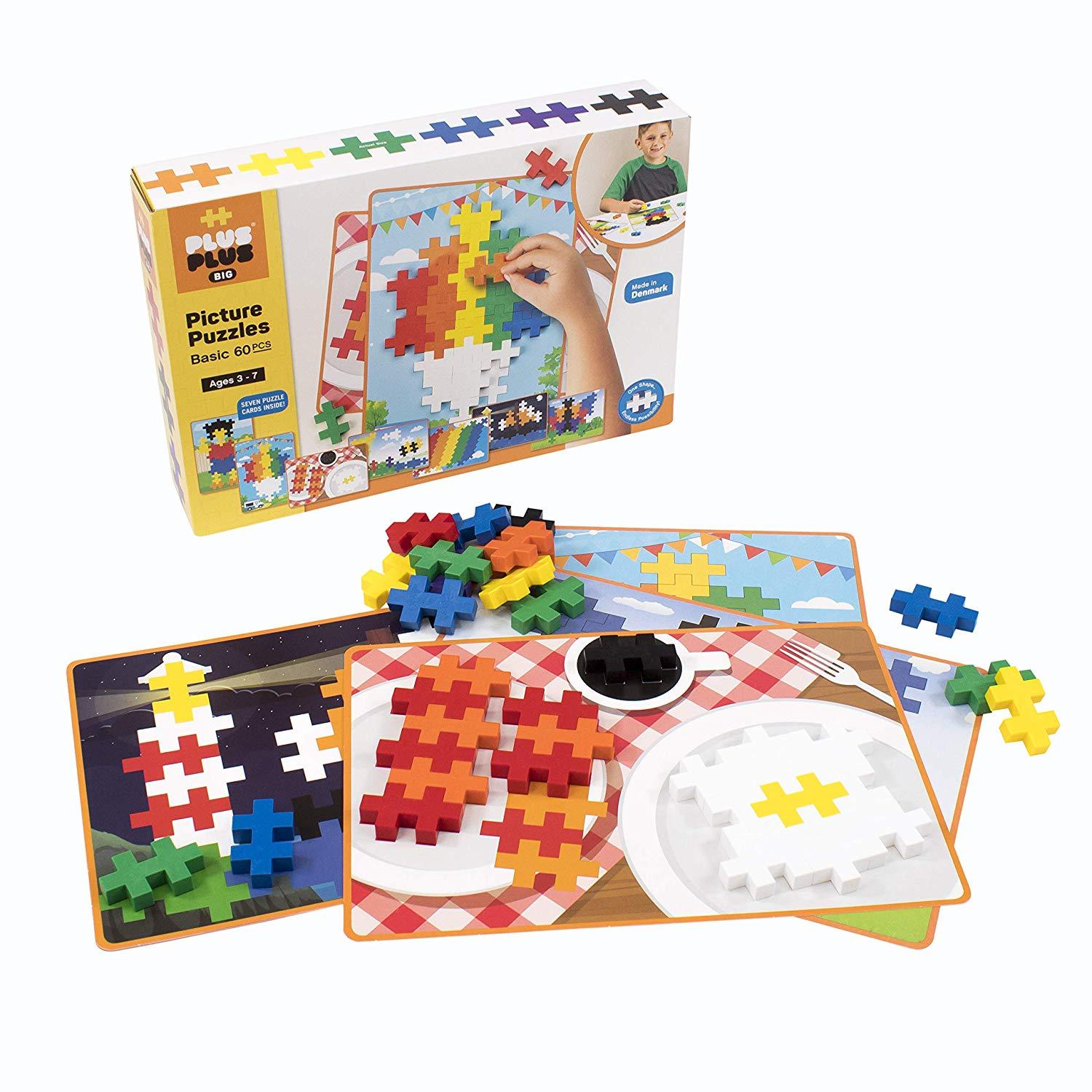 Big Picture Puzzles - Basic Color Mixing Educational Toy for Kids | Fun Learning Activity for Preschool & Kindergarten | Perfect for Home & Classroom Use