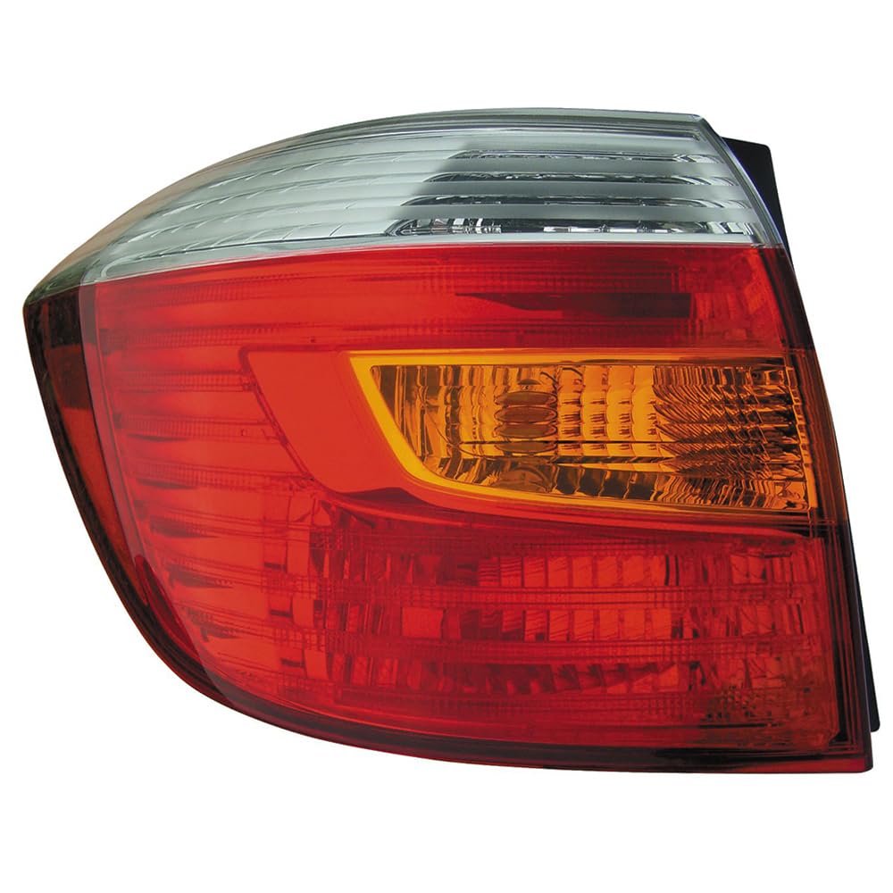 EPIC LIGHTING Halogen Replacement LED Tail Lights for 2008-2010 Toyota Highlander Base & Limited Models - Compatible with Part Numbers TO2800173, TO2801173, 8156148160, 8155148160 - Perfect for Night Driving & Enhanced Vehicle Safety (Pair)