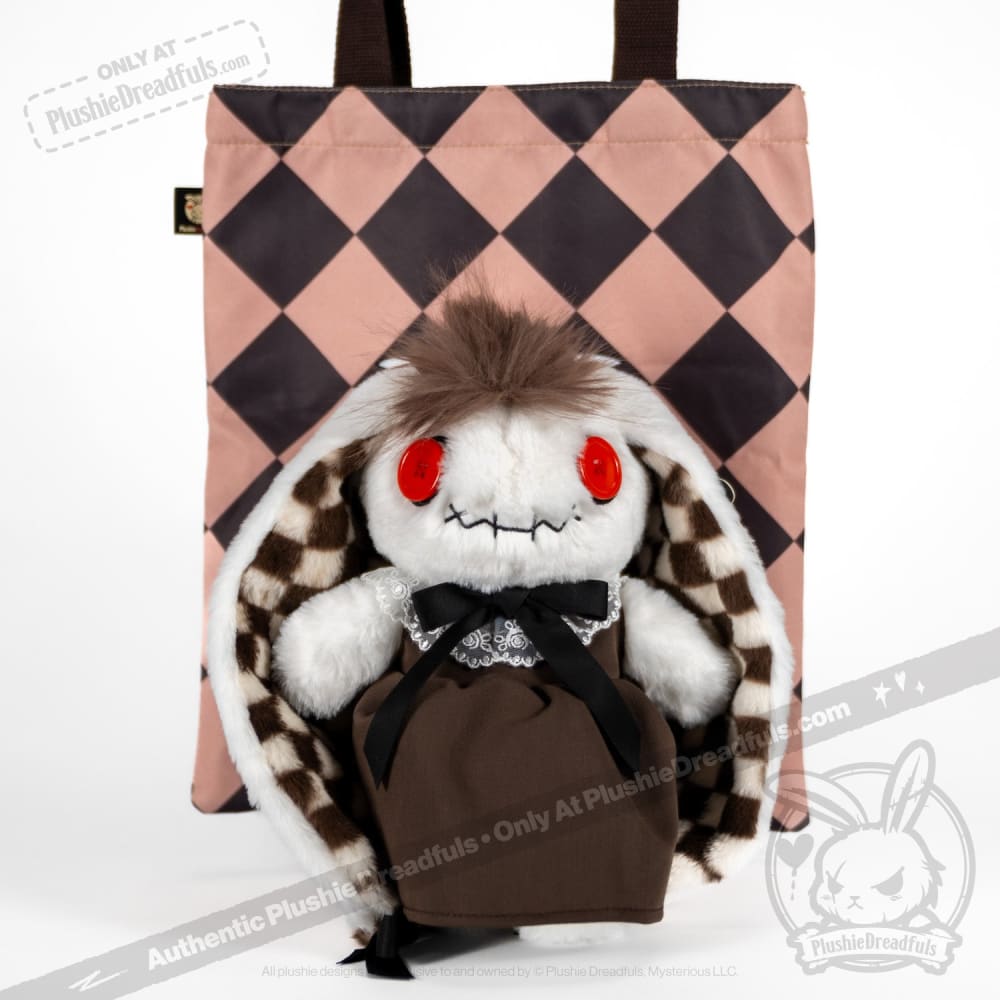Plushie Dreadfuls Trichotillomania Rabbit - Soft Stuffed Animal Toy for Anxiety Relief & Mental Health Support | Perfect for Therapy, Comfort, and Emotional Healing