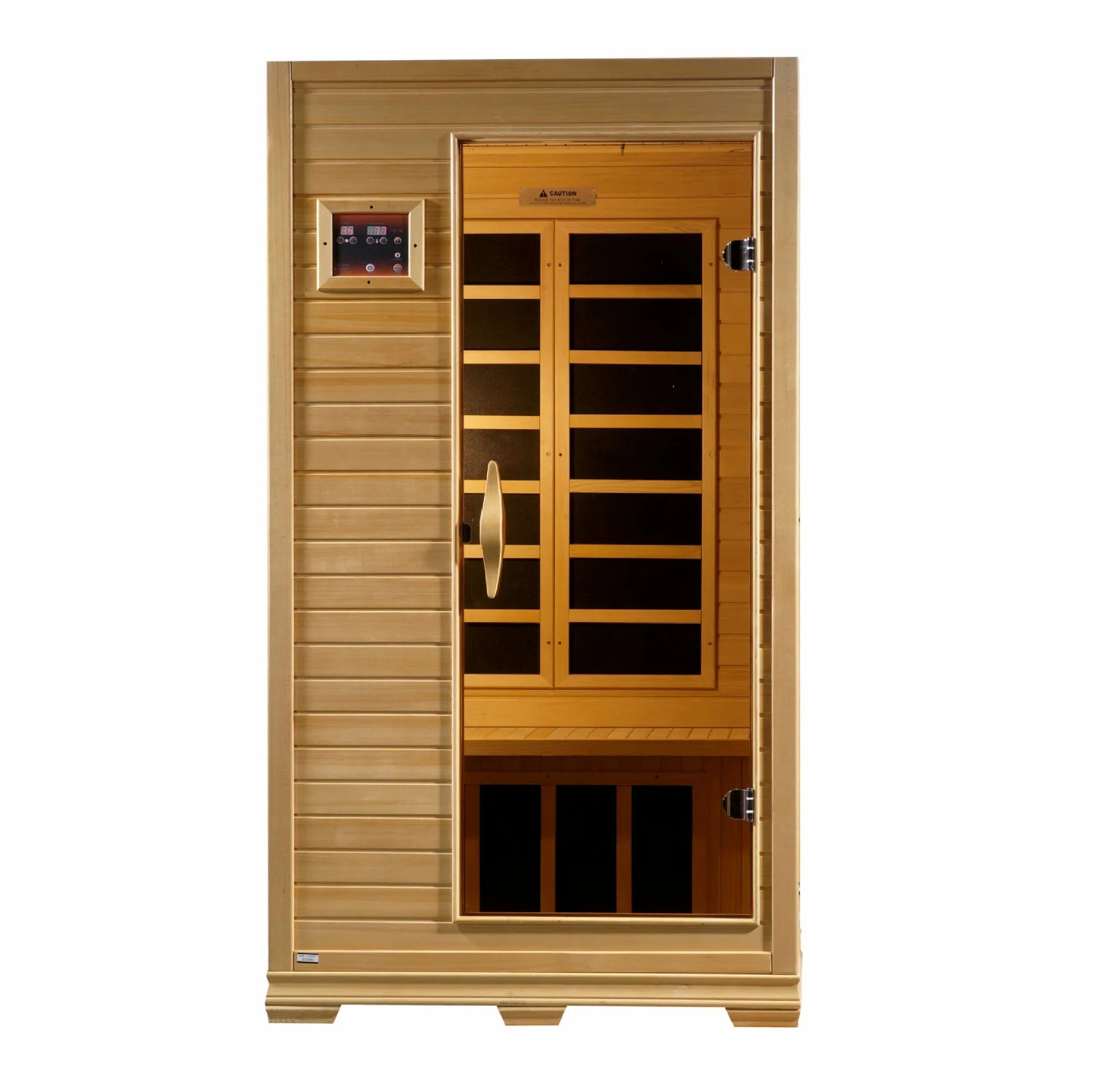 Low EMF Far Infrared Sauna for 1-2 Persons | Portable Home Spa for Relaxation & Detox | Perfect for Small Spaces & Wellness Routines