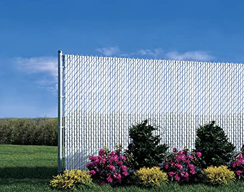6' Foot Privacy Top Lock Slats - White - Made in USA - Perfect for Fences, Decks & Outdoor Privacy Screens