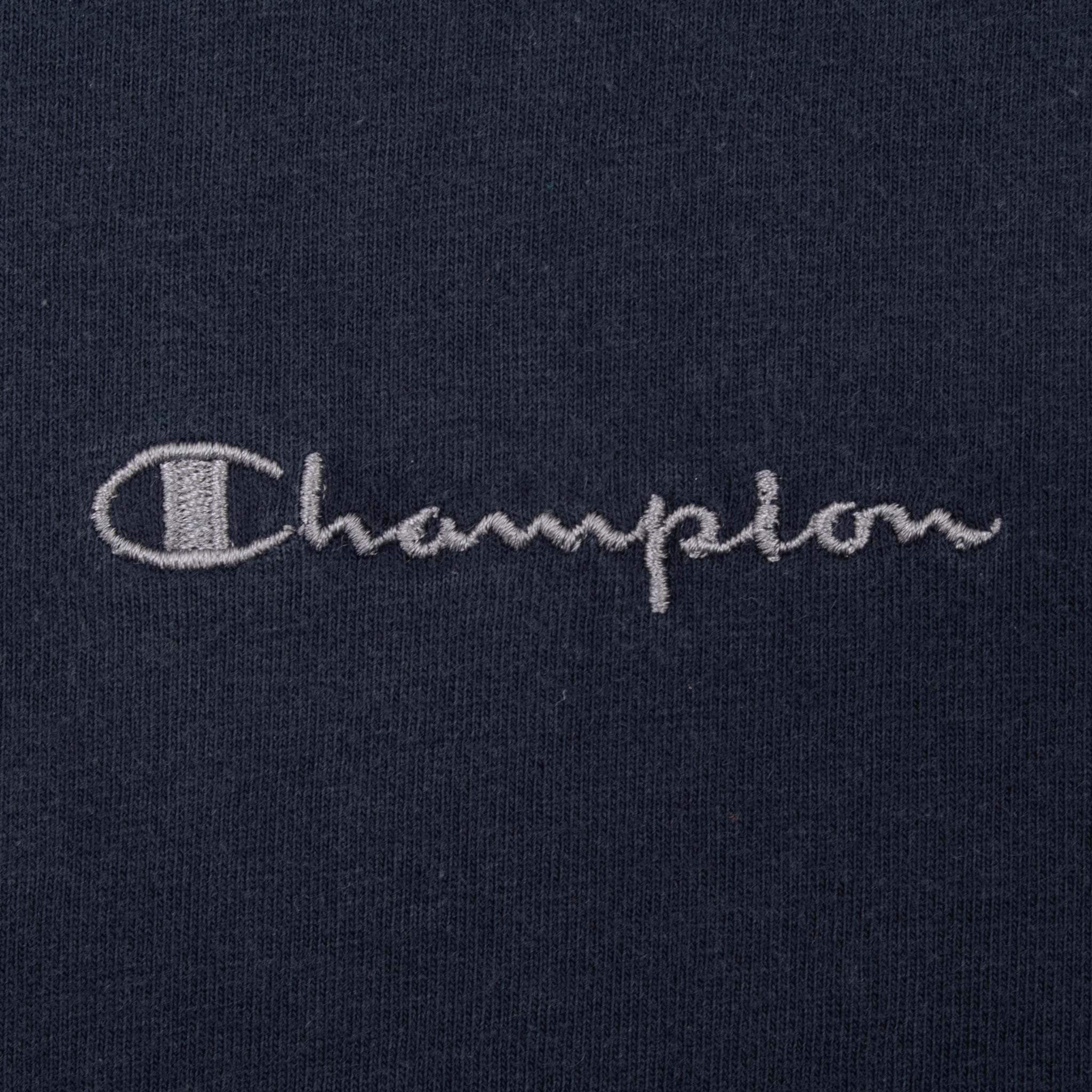 Vintage Champion Embroidered Long Sleeve Blue T-Shirt 2000s XL - Retro Streetwear for Men & Women - Perfect for Casual Wear, Gym, and Everyday Outfits