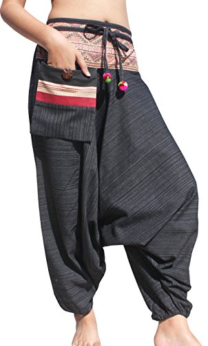 Striped Cotton - Plain - Black