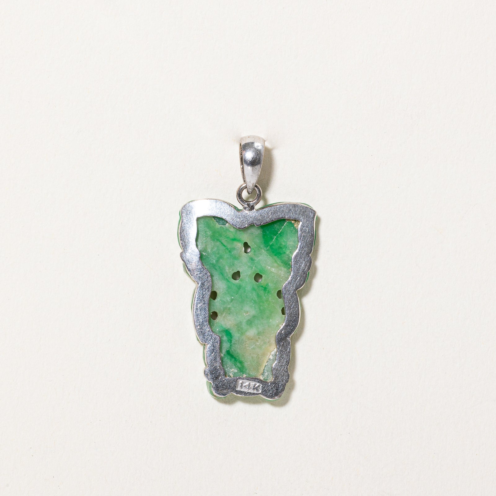 Exquisite 8.50ct Carved Floral Jadeite Pendant Necklace | Natural Green Jade Jewelry for Women | Perfect Gift for Birthday, Anniversary & Special Occasions