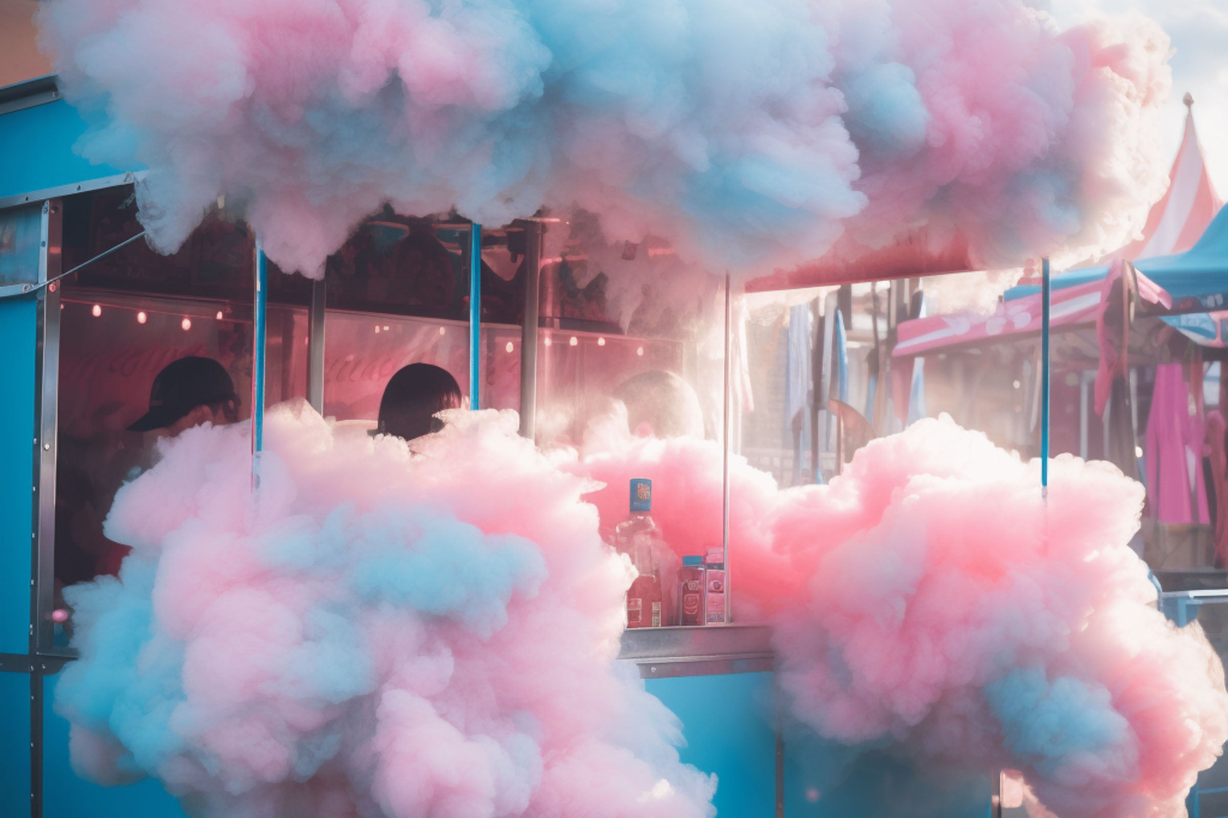 Organic Cotton Candy Lip Balm Oil - Hydrating & Moisturizing for Dry Lips - Perfect for Winter Care & Daily Use