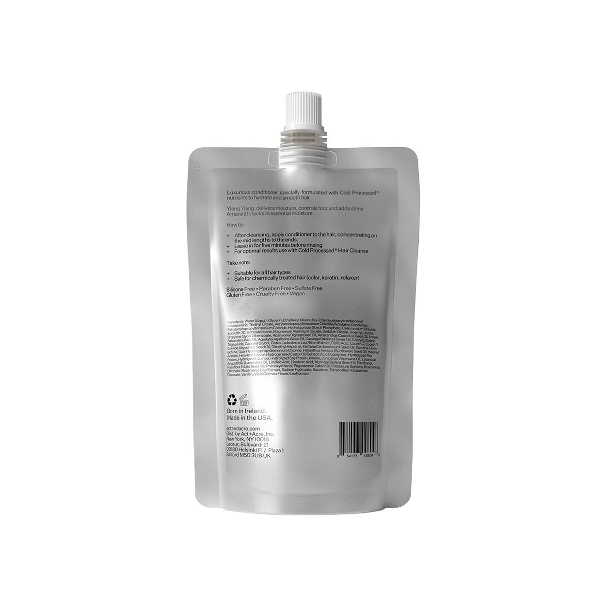 Organic Cold Processed Hair Conditioner for Dry Damaged Hair - Deep Moisturizing & Repair Treatment - Perfect for Daily Use & Salon Quality Results at Home