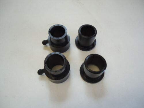 High-Quality 4-Pack Nylon Wheel Bushings for MTD Troy Bilt Huskee 941-0706 741-0706 941-0487 - Perfect Replacement for Lawn Mower Wheels - Ideal for Smooth Mowing and Yard Maintenance