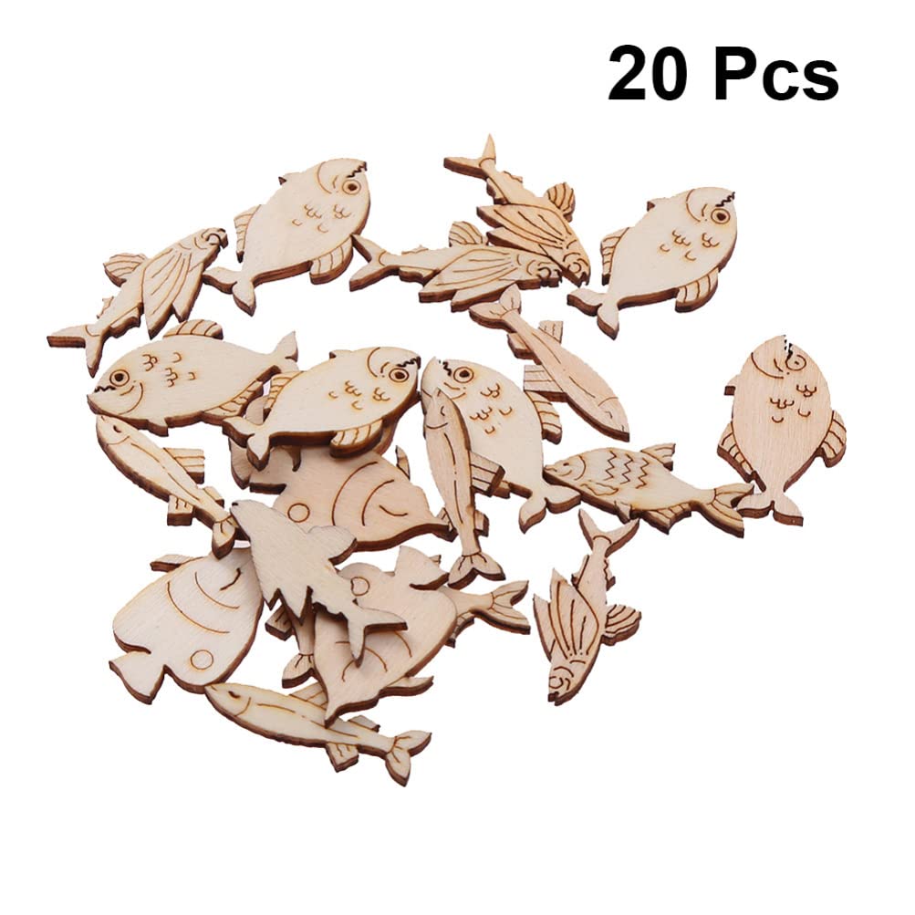 SOIMISS 20pcs Natural Wood Slice Decor - Rustic Home Ornaments, Wedding Crafts, Scrapbook Embellishments for DIY, Living Room, Bedroom & Party Decorations | Eco-Friendly Wooden Accessories for Wall Art, Table Centerpieces and Gift Wrapping