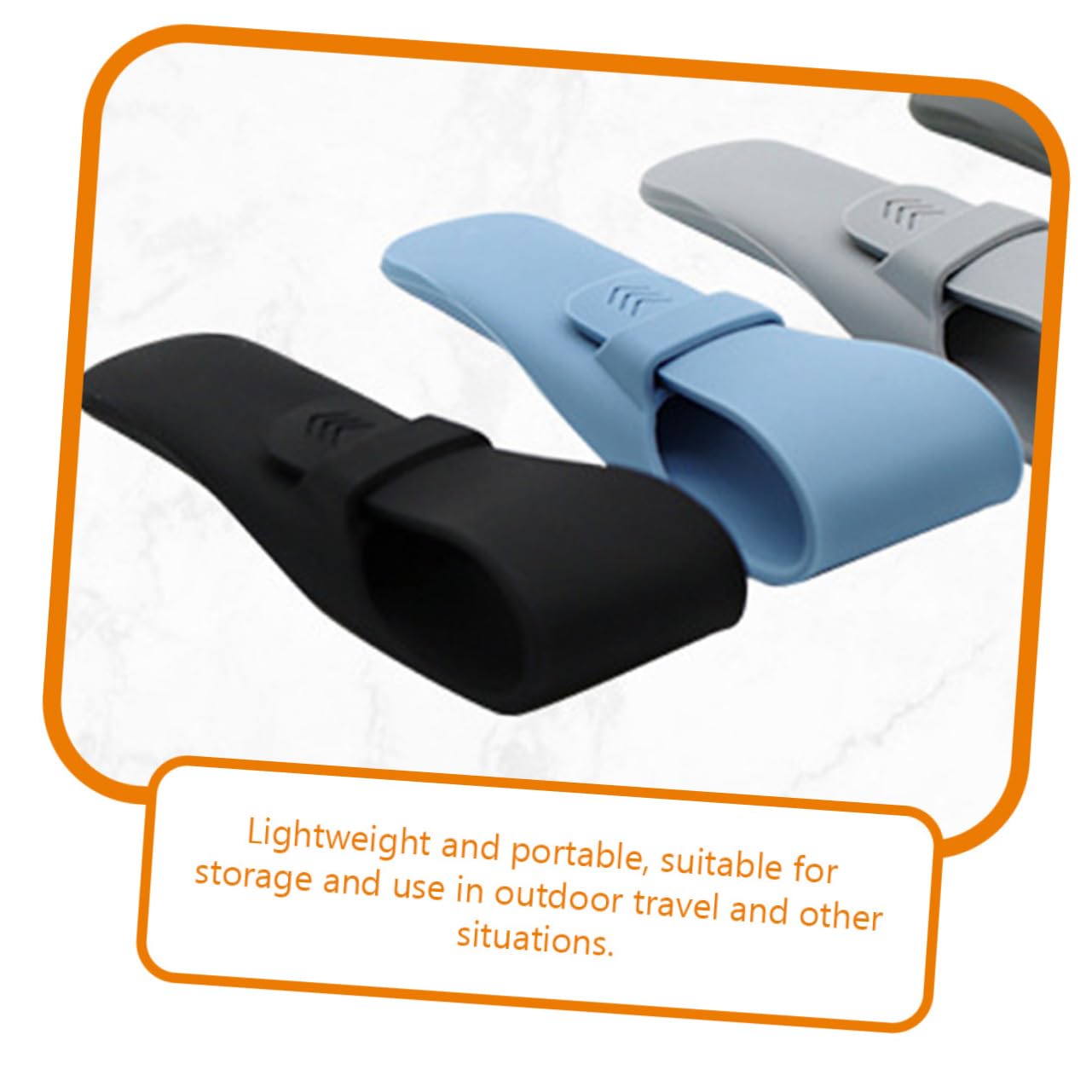 2Pcs Silicone Razor Travel Case for Men - Shaver Protective Cover & Organizer - Safe Storage for Safety Razors - Perfect for Travel, Gym, and Home Use