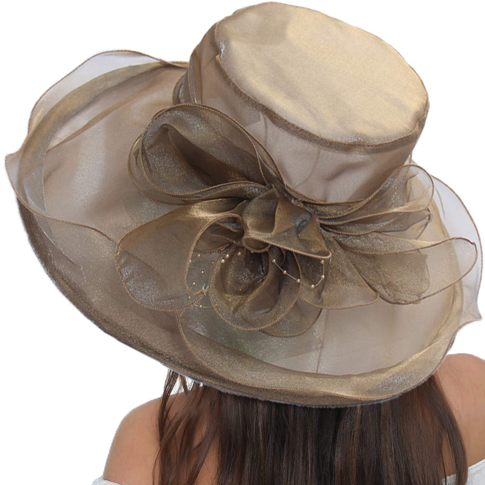 Seven Wolves Women's UV Sun Hat - Packable Wide Brim for Summer Beach