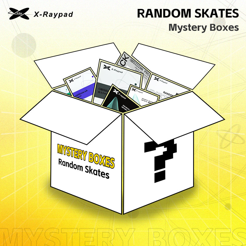 Xraypad Mouse Skates - 200 Dots PTFE Feet for Gaming Mice - Perfect for FPS, MOBA, and Esports Gaming Accessories