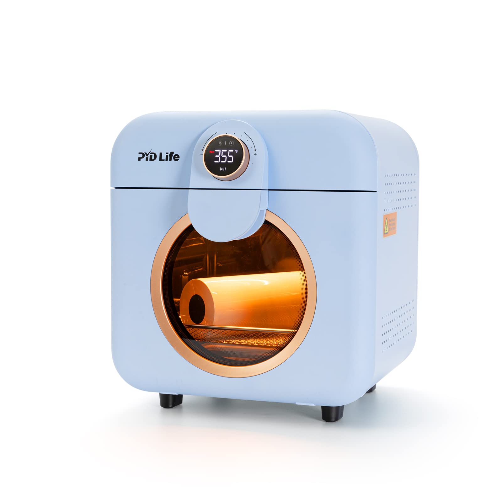 PYD Life 12L Mini Sublimation Oven Machine 110V 1600W - Light Blue Heat Press for Sublimation Printing on Mugs, Tumblers, Cups & Water Bottles | Perfect for DIY Crafts, Small Business & Home Use