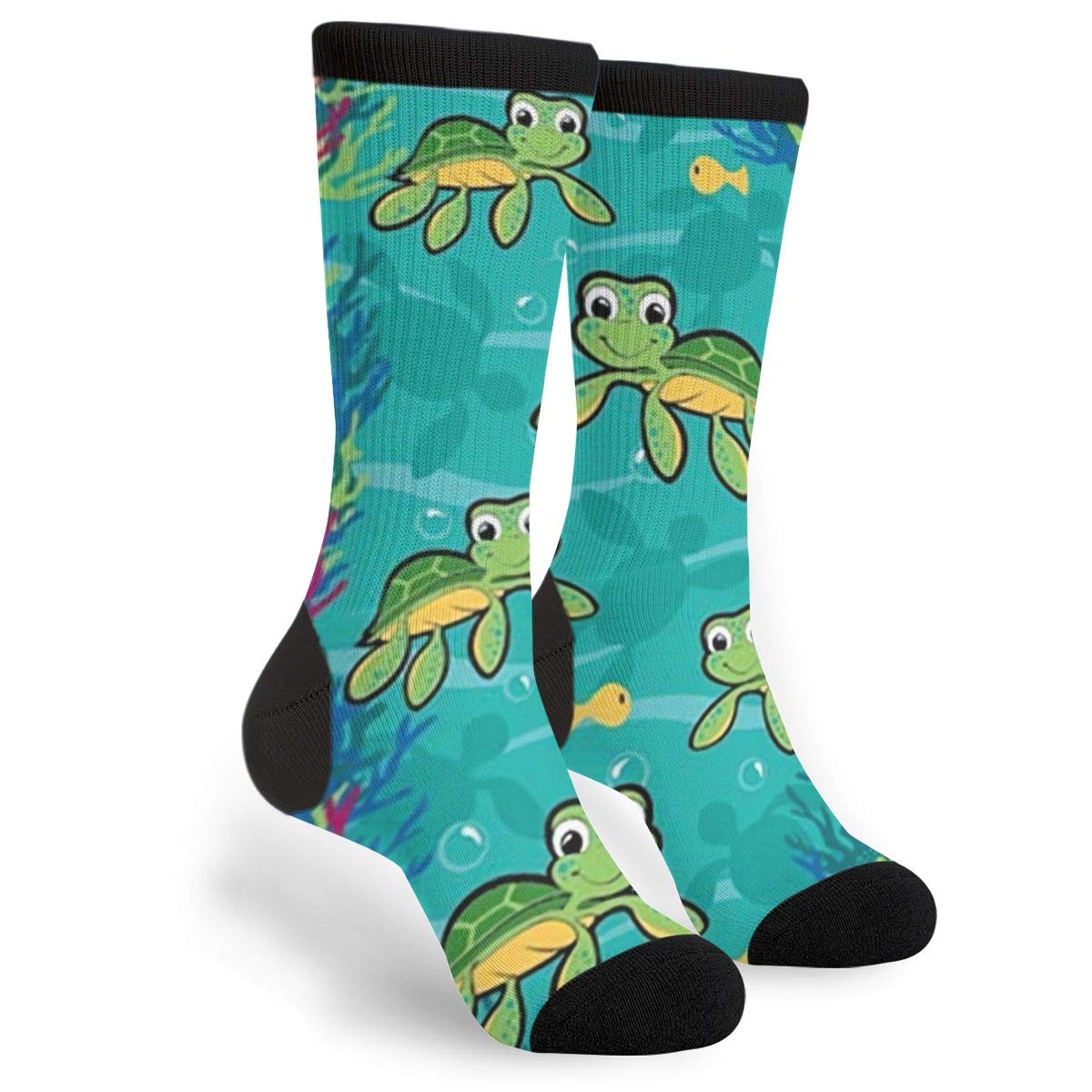 Funny Unisex Novelty Crew Socks - Crazy Casual Dress Socks for Men & Women - Perfect Gift for Christmas, Birthday & Office Parties - Great for Costumes, Gifts & Everyday Wear