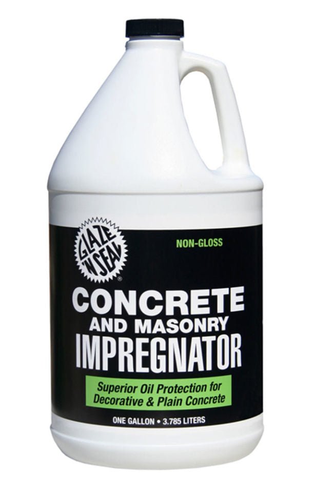 Best Concrete & Masonry Impregnator Sealer - Waterproof Protective Coating for Driveways, Patios & Foundations | Long-Lasting Surface Protection
