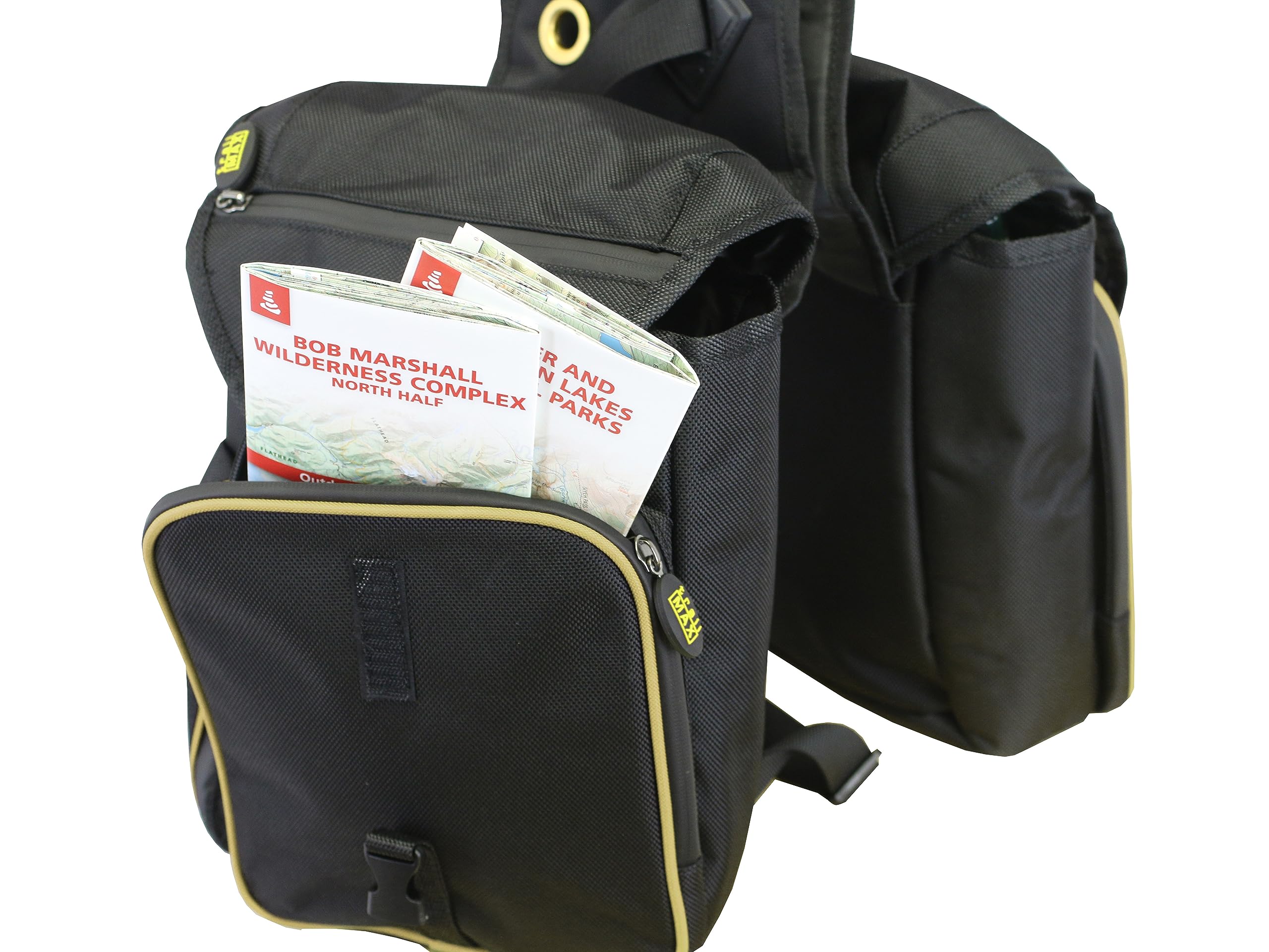 TrailMax 500 Series Insulated & Padded Horse Saddle Bags for Trail Riding - Waterproof Equestrian Gear for Camping, Hiking & Outdoor Adventures